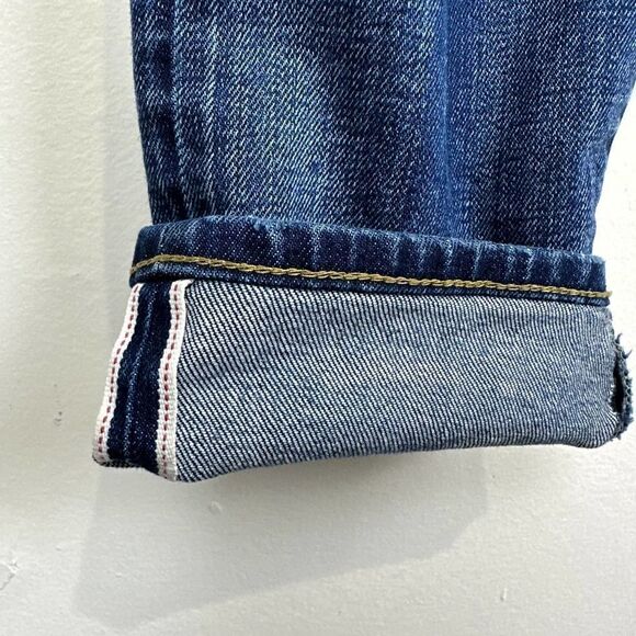 Uniqlo Relaxed Skinny Selvedge Blue Jeans Men’s 27 x‎ 27 Read - Picture 2 of 13